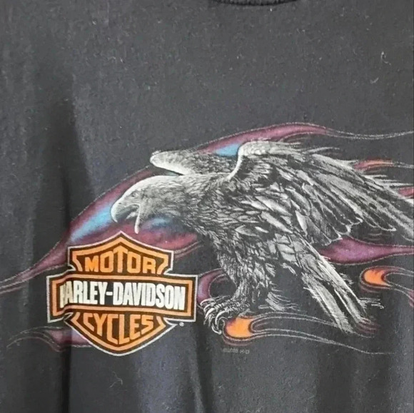 "Classic Ride: Harley Davidson Men's Tee - Size XL" - Picture 3 of 4